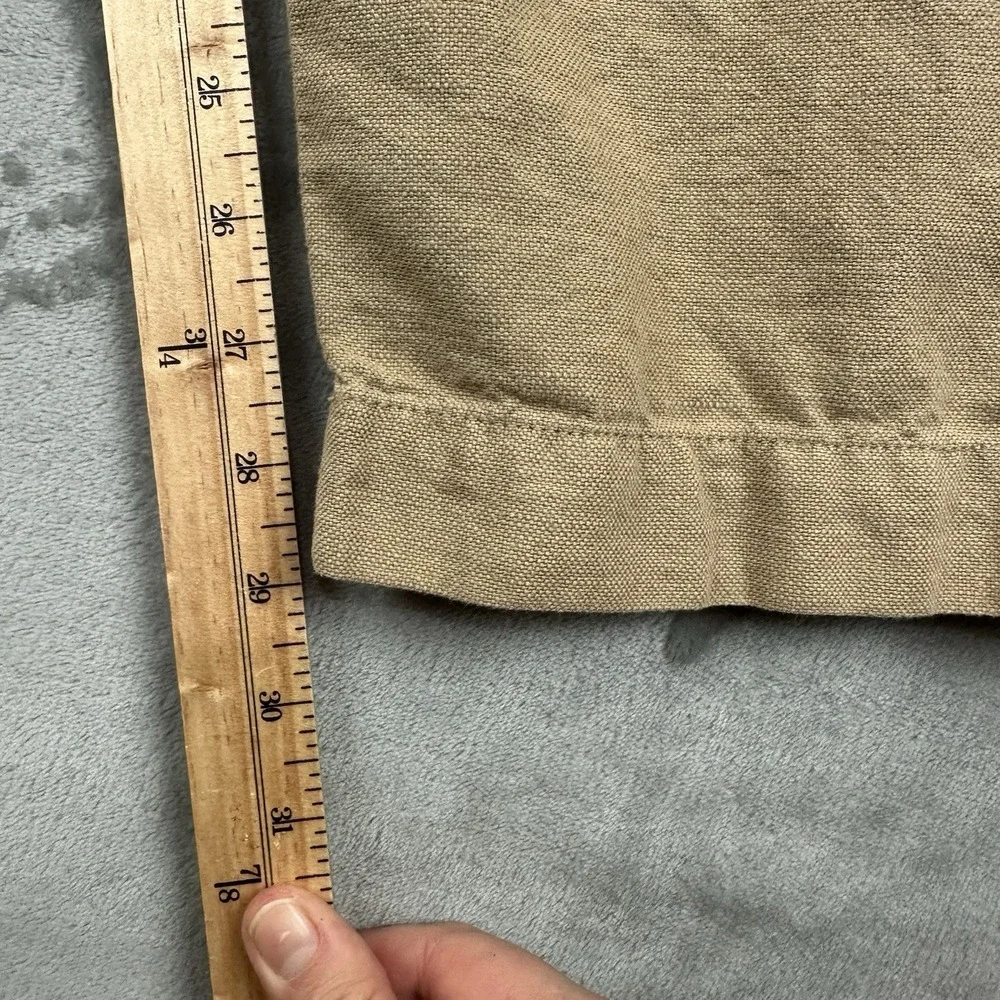 Tommy Bahama Indigo Palms Men's 38 x 32 Tan Beige Classic Chino Linen Cotton